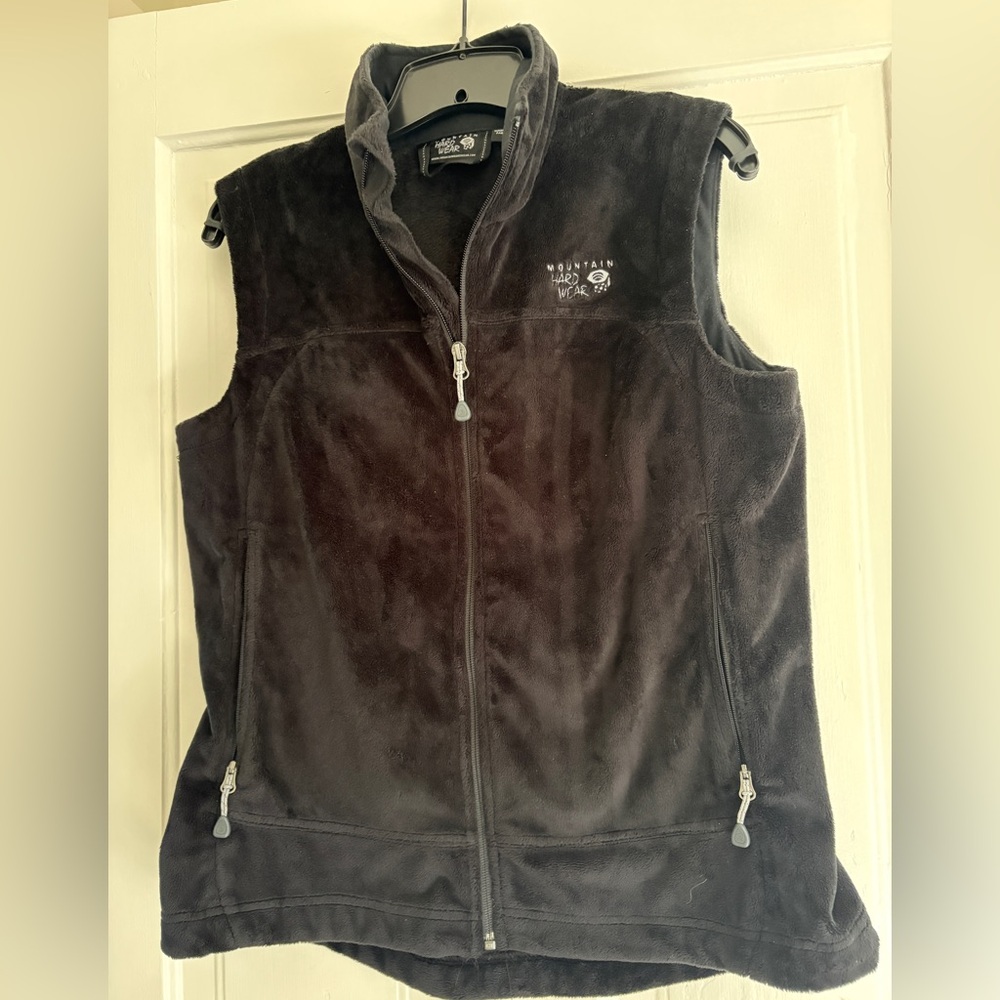 Mountain Hardwear Charcoal Fleece Vest